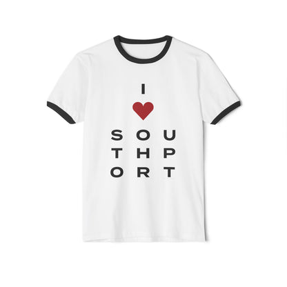 Southport Vision Unisex Cotton Ringer T-Shirt