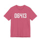 06413 Clinton CT Zip Code Unisex Jersey Short Sleeve T-Shirt