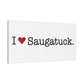 I Heart Saugatuck. Matte Canvas, Stretched, 1.25"