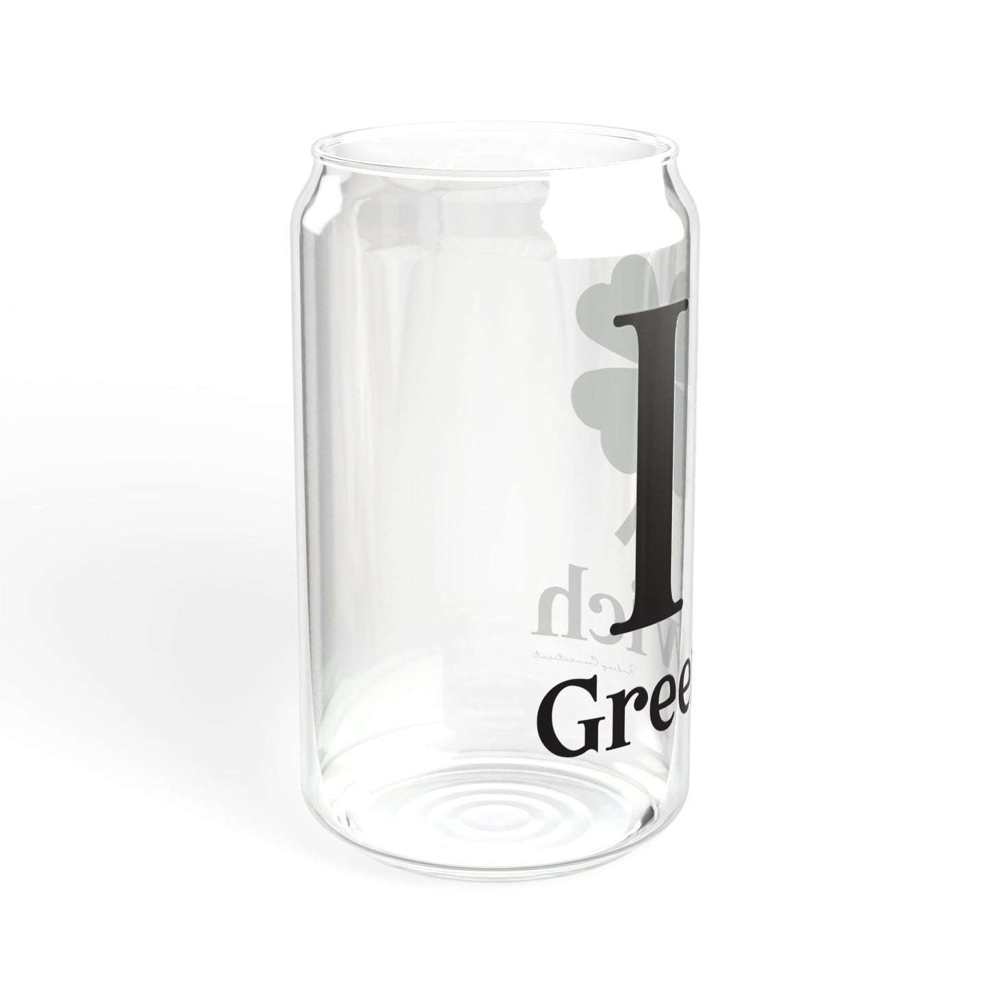 I Clover Greenwich Sipper Glass, 16oz