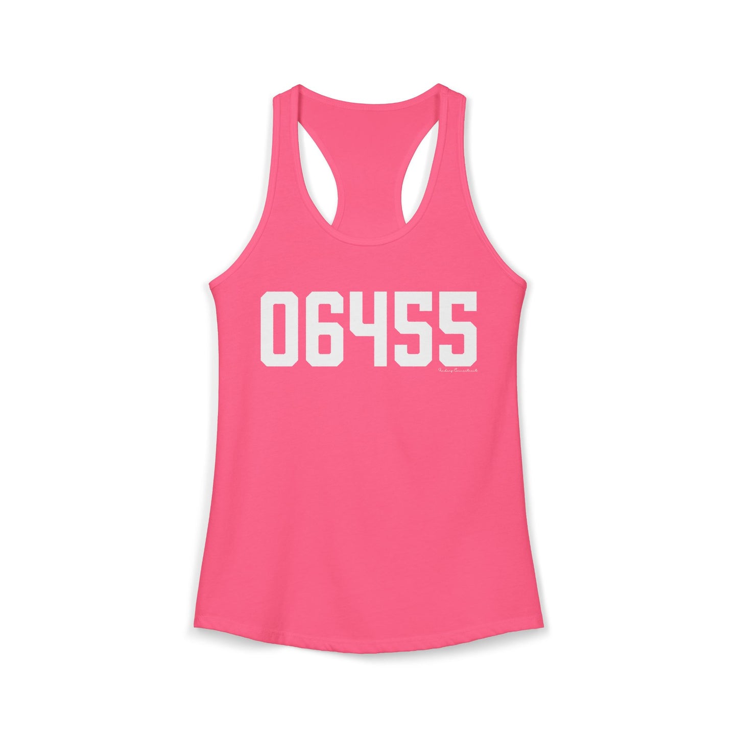 06455 Middlefield CT Zip Code Women's Ideal Racerback Tank Top