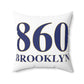 860 Brooklyn Spun Polyester Square Pillow