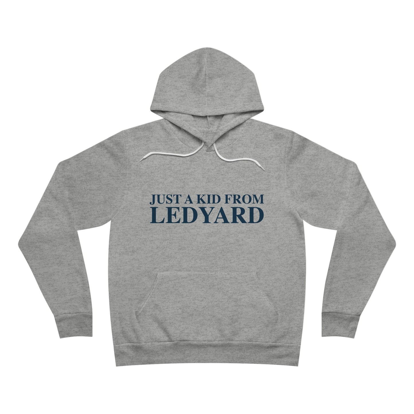 Just a kid from Ledyard Unisex Sponge Fleece Pullover Hoodie