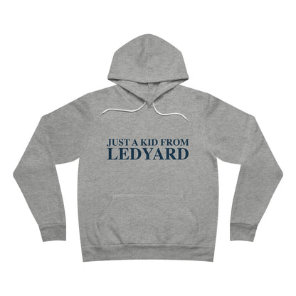 Just a kid from Ledyard Unisex Sponge Fleece Pullover Hoodie