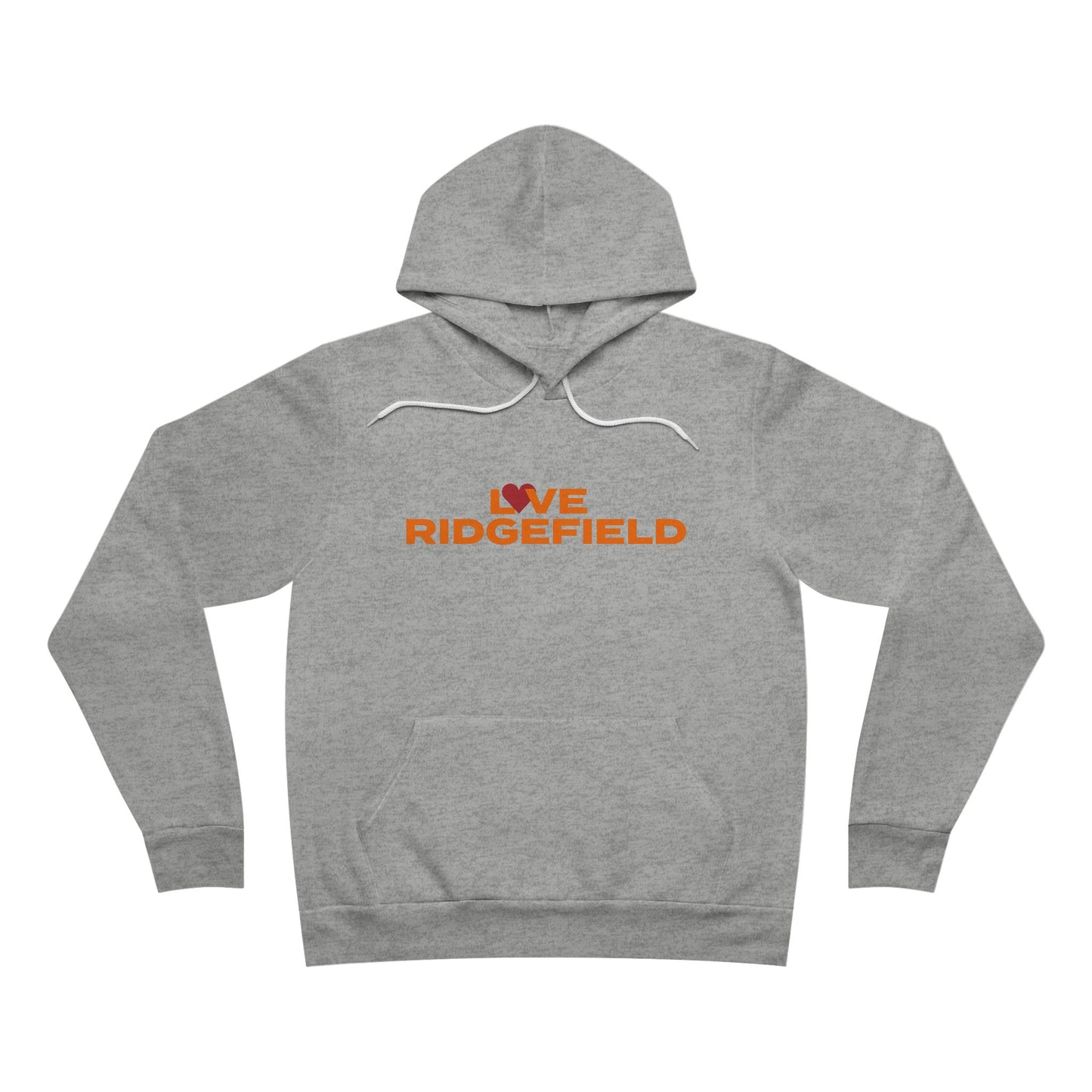 Love Ridgefield Unisex Sponge Fleece Pullover Hoodie