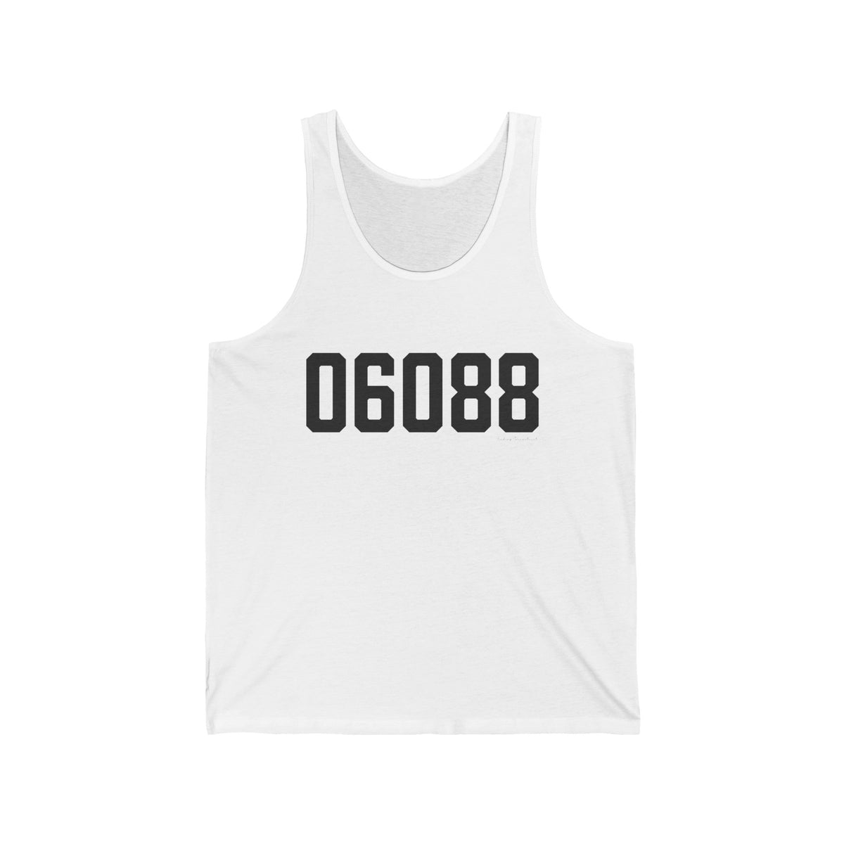 06088 East Windsor Connecticut Zip Code Unisex Jersey Tank Top