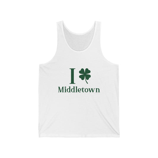 I Clover Middletown Unisex Jersey Tank