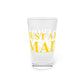 Just a kid from Madison Pint Glass, 16oz