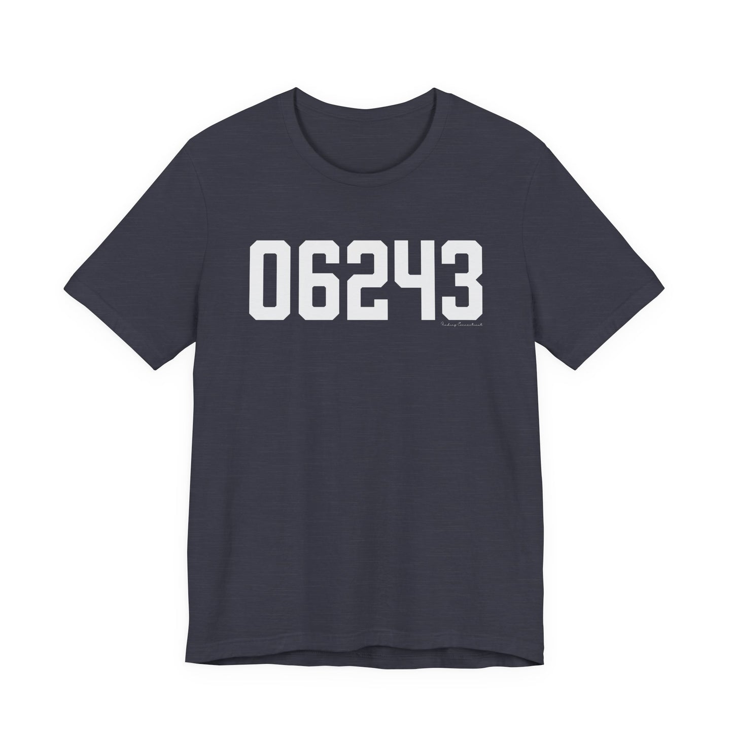 06243 Killingly  CT Zip Code Unisex Jersey Short Sleeve T-Shirt