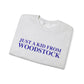 Just a kid from Woodstock Unisex Heavy Blend™ Crewneck Sweatshirt