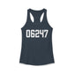 06247 Hampton CT Zip Code Women's Ideal Racerback Tank Top