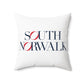 41 Tilt South Norwalk Spun Polyester Square Pillow