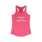 Tolland is My Happy Place Women's Ideal Racerback Tank Top