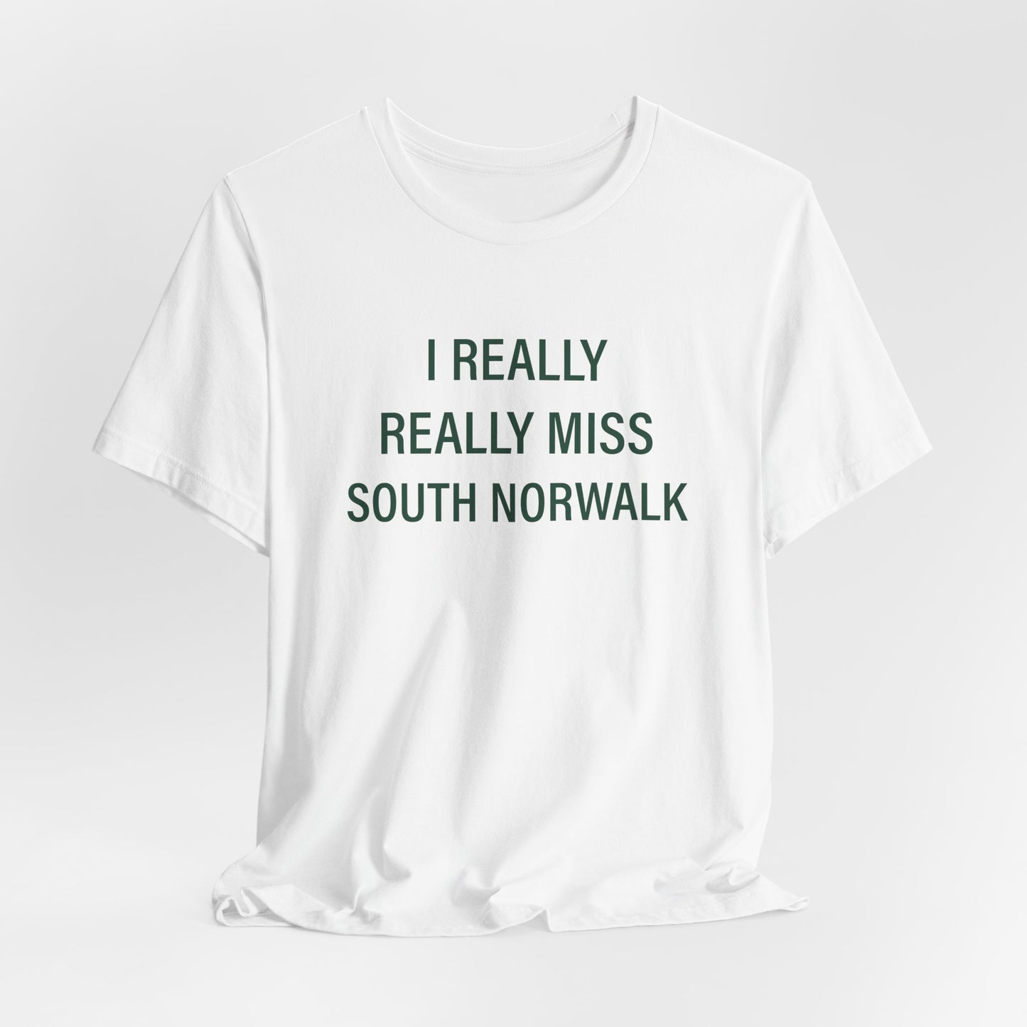 I Really Really Miss South Norwalk Unisex Jersey Short Sleeve T-Shirt