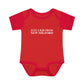 Just a kid from New Milford Infant Baby Rib Bodysuit