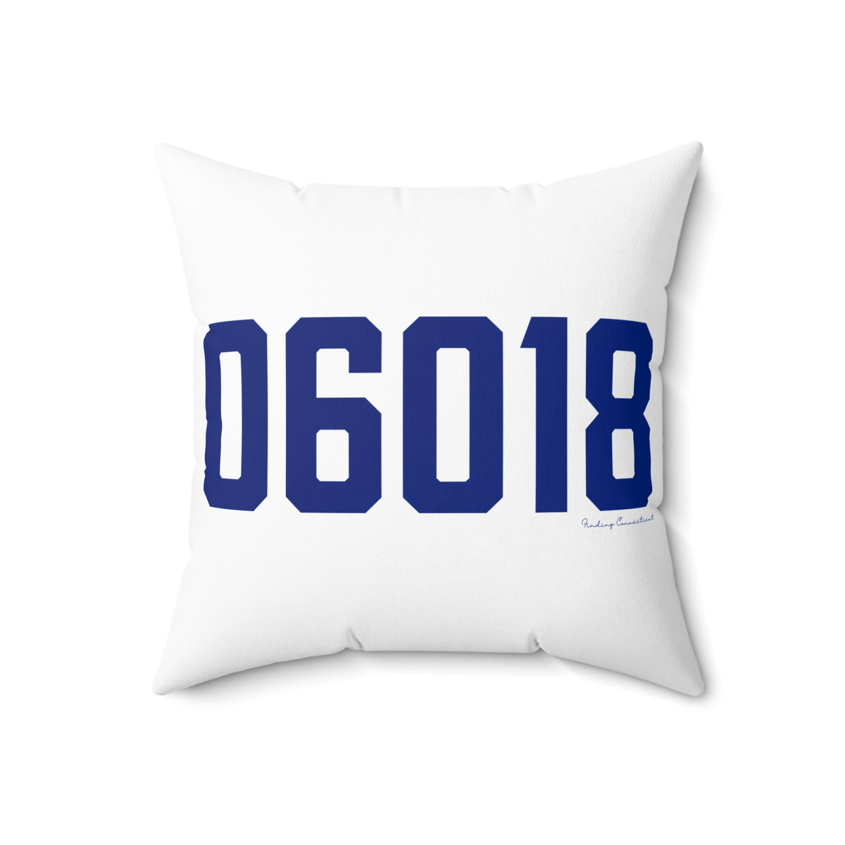 06018 North Canaan Connecticut Zip Code Polyester Square Pillow