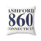 Ashford 860 Connecticut Spun Polyester Square Pillow