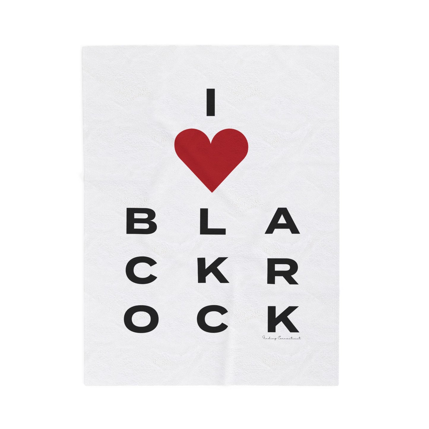 Black Rock Vision Velveteen Plush Blanket