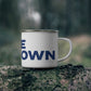 Love Newtown Enamel Camping Mug