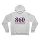 860 Manchester Red White & Blue Unisex Sponge Fleece Pullover Hoodie