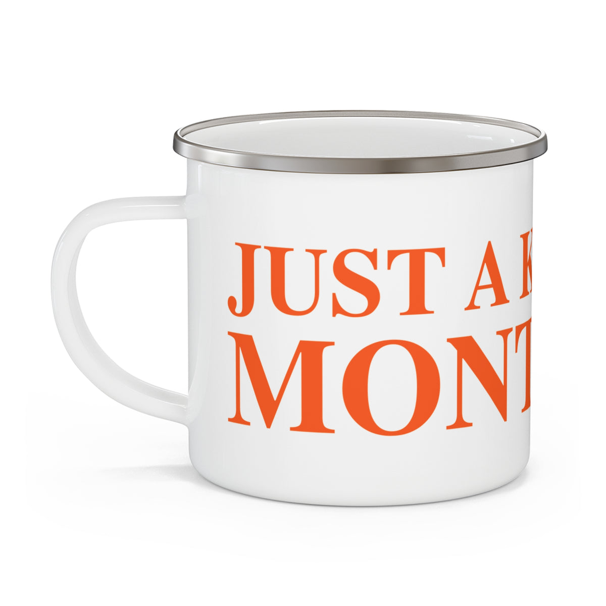 Just a kid from Montville Enamel Camping Mug