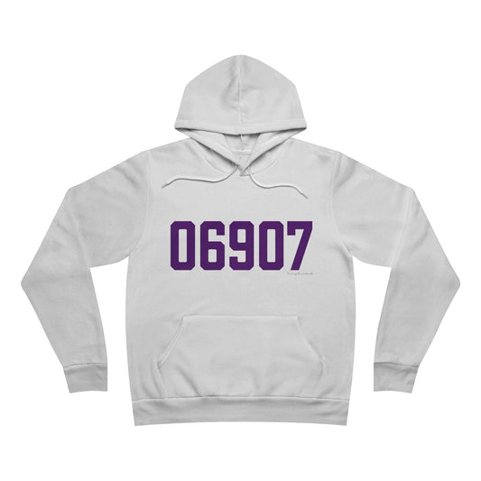 06907 Stamford Connecticut Zip Code Unisex Sponge Fleece Pullover Hoodie Sweatshirt