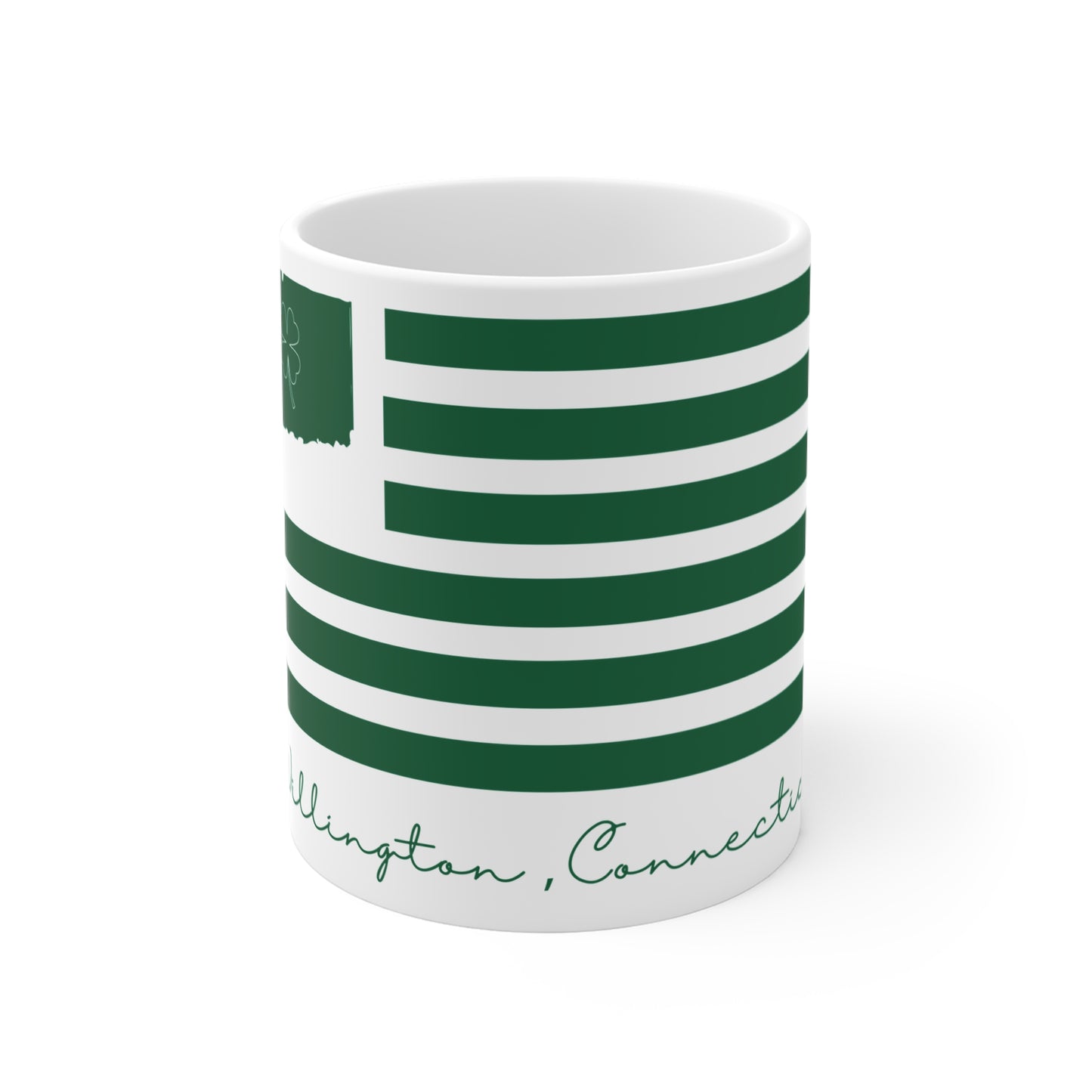 Willington Connecticut St. Patrick’s Day Flag Mug 11oz