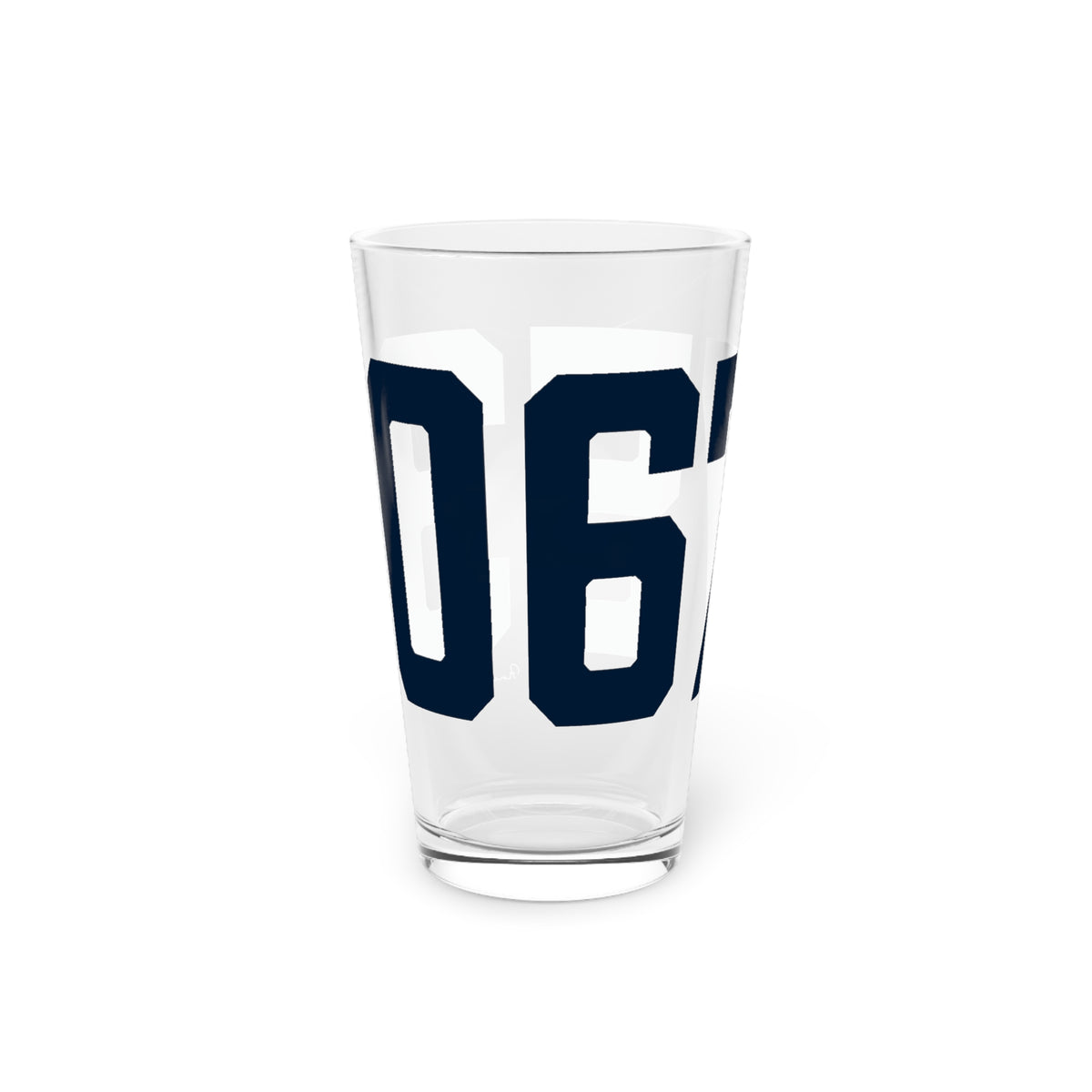 06753 Cornwall Connecticut Zip Code Pint Glass, 16oz