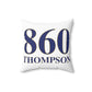 860 Thompson Spun Polyester Square Pillow