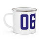 06475 Old Saybrook Connecticut Zip Code Enamel Camping Mug