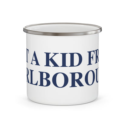 Just a kid from Marlborough Enamel Camping Mug