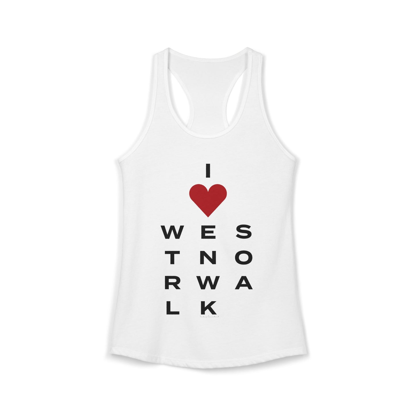 West Norwalk Vision Women's Ideal Racerback Tank Top
