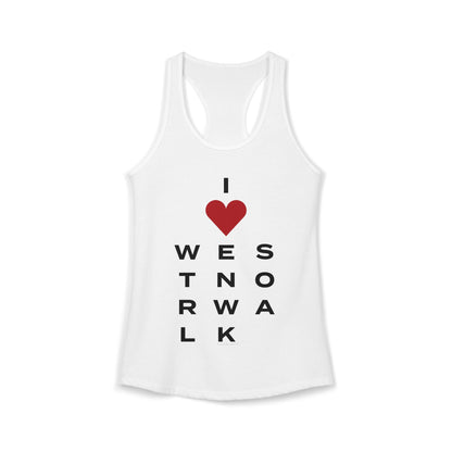 West Norwalk Vision Women's Ideal Racerback Tank Top