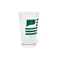 Sharon Connecticut St. Patrick’s Day Flag Pint Glass, 16oz
