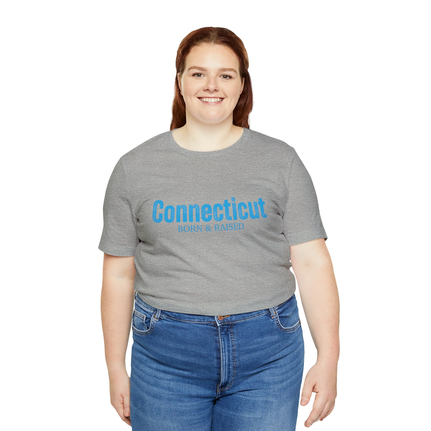 Connecticut Born & Raised Unisex Jersey Short Sleeve Tee