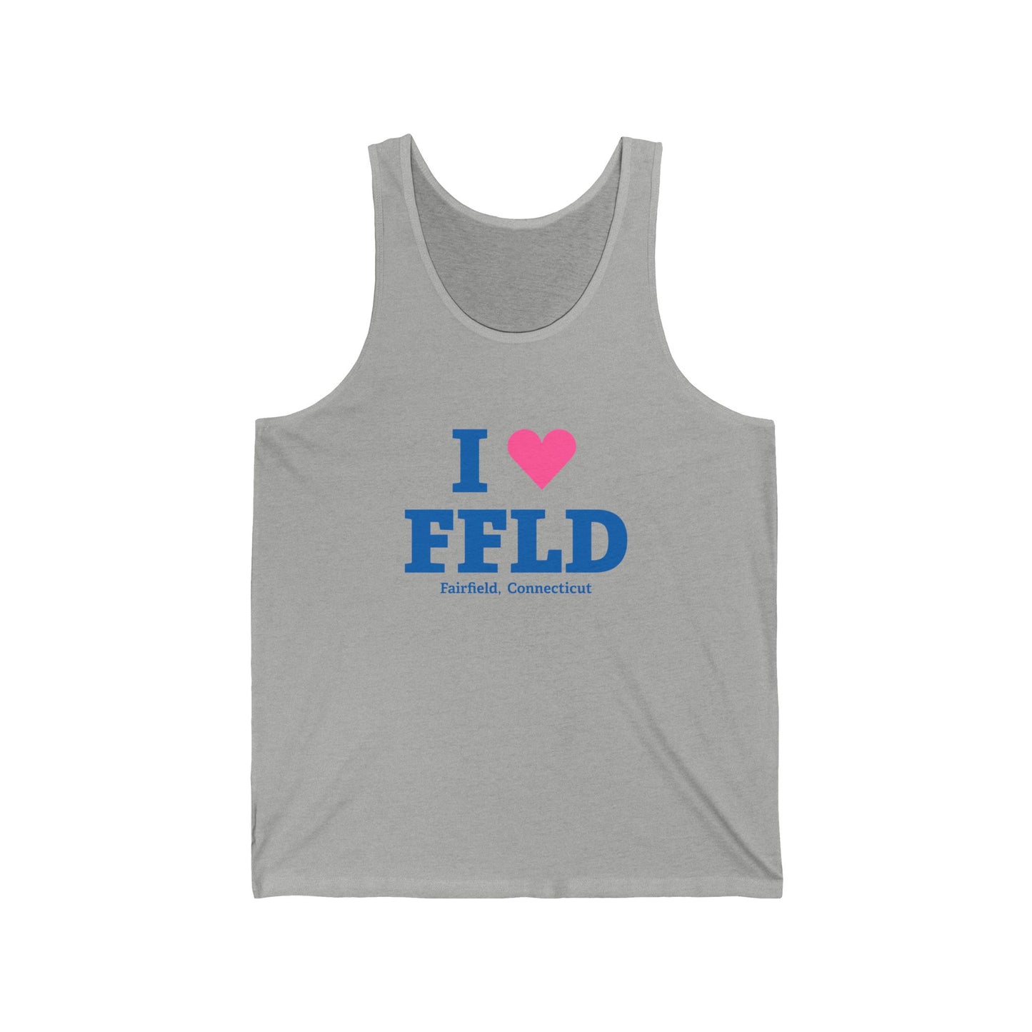 I Heart FFLD Unisex Jersey Tank Top