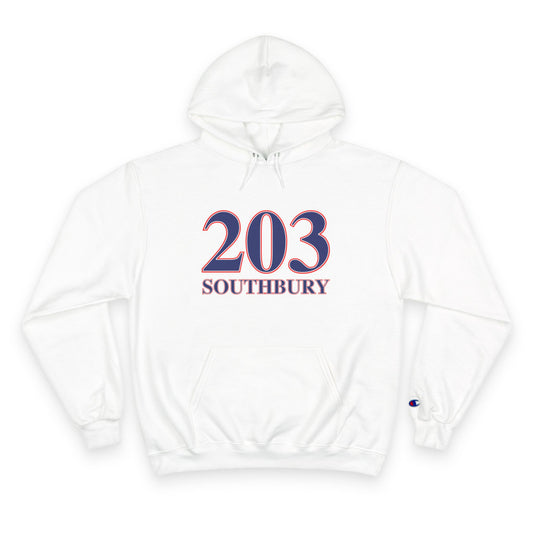 203 Southbury Red White & Blue Champion Hoodie