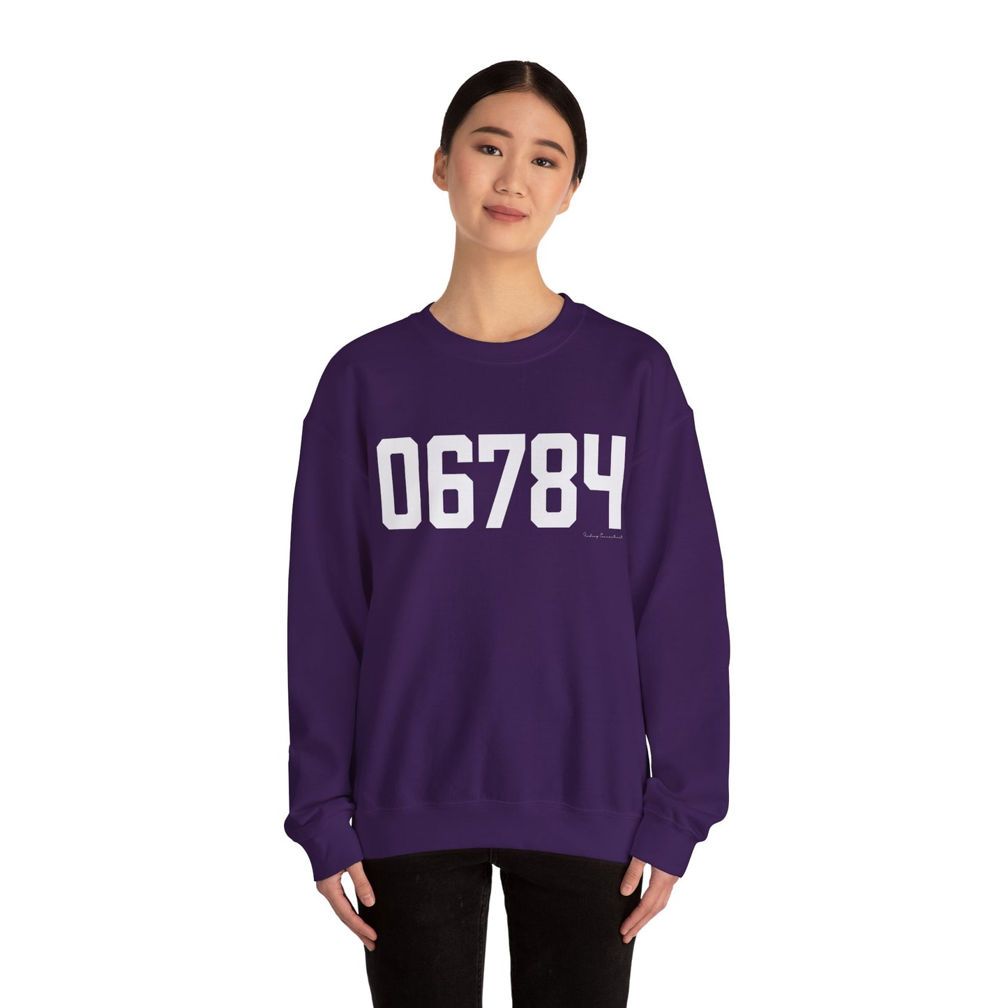06784 Sherman CT Zip Code Unisex Heavy Blend™ Crewneck Sweatshirt