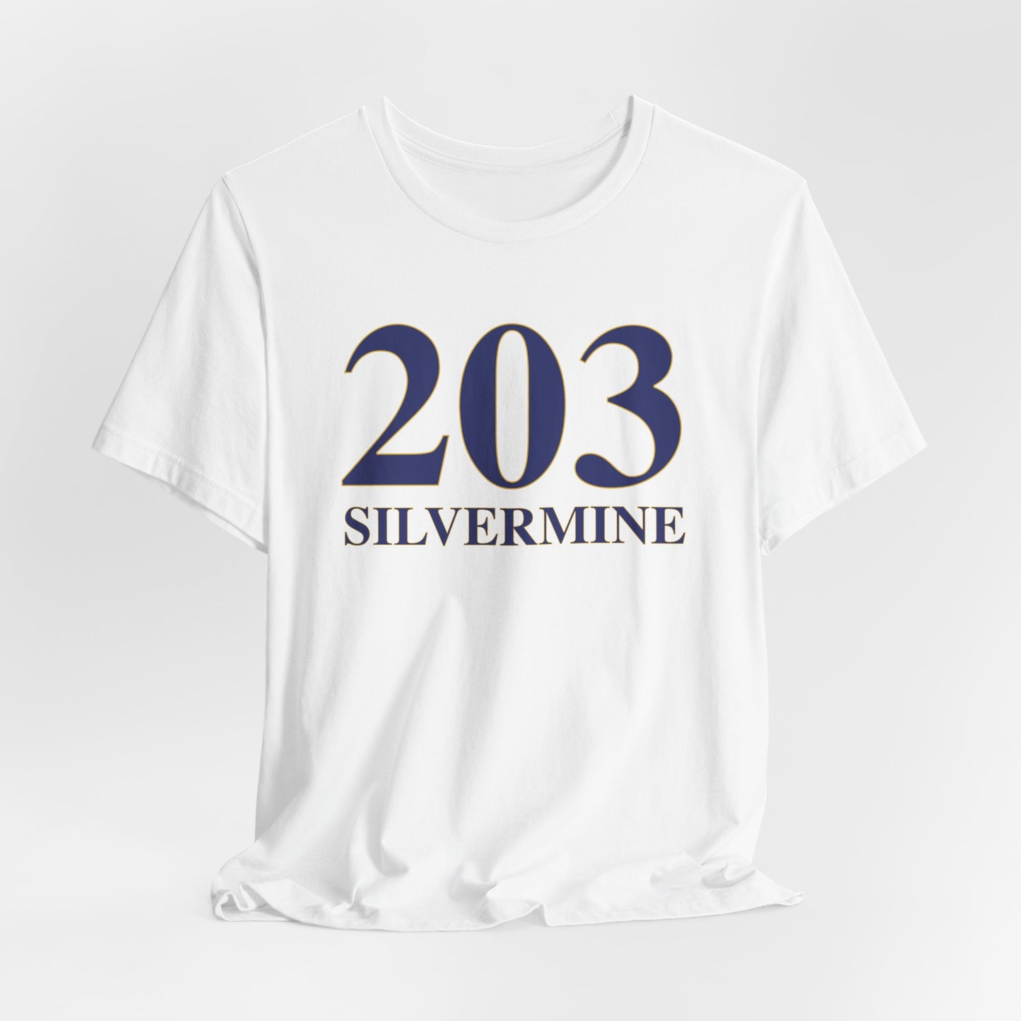 203 Silvermine Unisex Jersey Short Sleeve T-Shirt