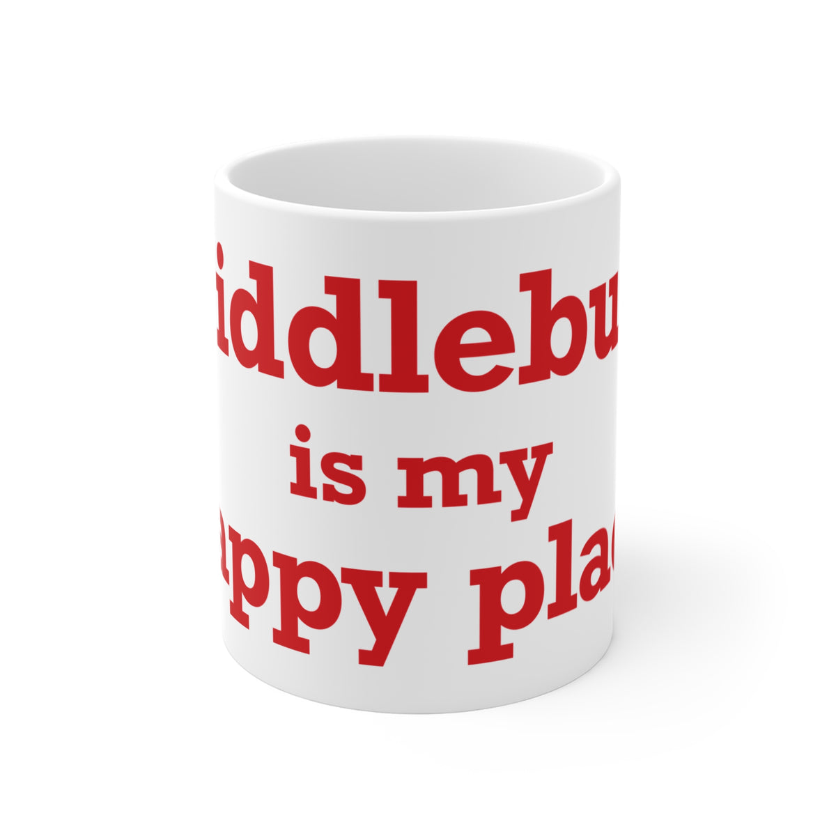 Middlebury is My Happy Place Mug 11oz