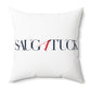 41 Tilt Saugatuck Spun Polyester Square Pillow