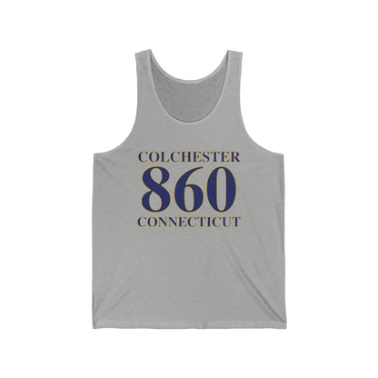Colchester 860 Connecticut Unisex Jersey Tank Top