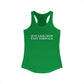 Just a kid from East Norwalk Women's Ideal Racerback Tank Top
