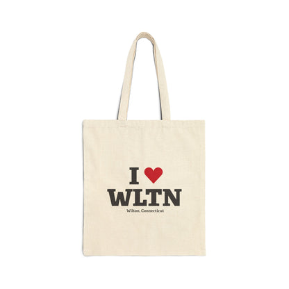 I Heart WLTN Cotton Canvas Tote Bag