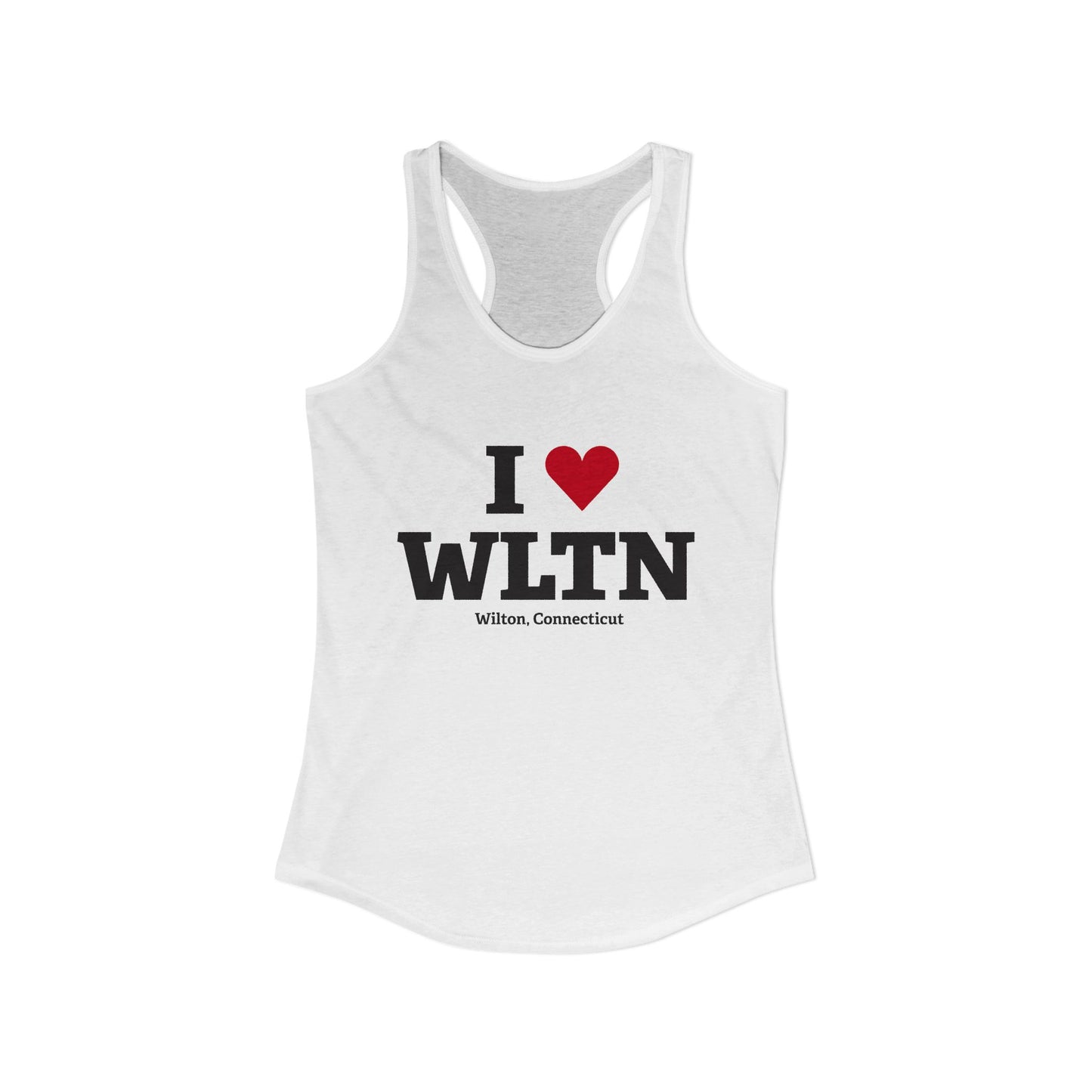 I Heart WLTN Women's Ideal Racerback Tank Top