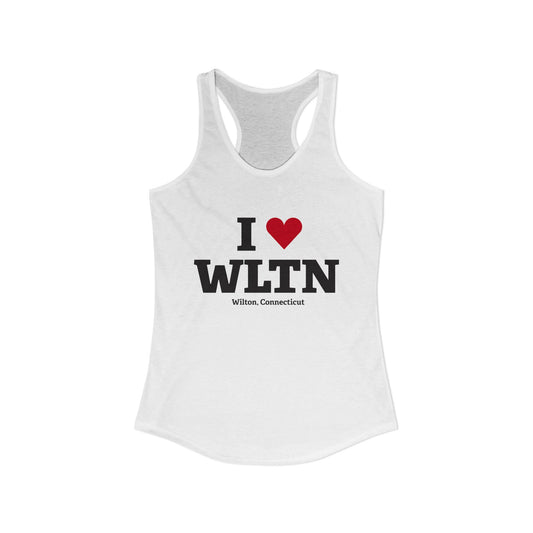 I Heart WLTN Women's Ideal Racerback Tank Top