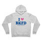 I Heart BKFD Unisex Sponge Fleece Pullover Hoodie
