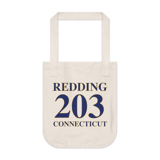 Redding 203 Connecticut Organic Canvas Tote Bag