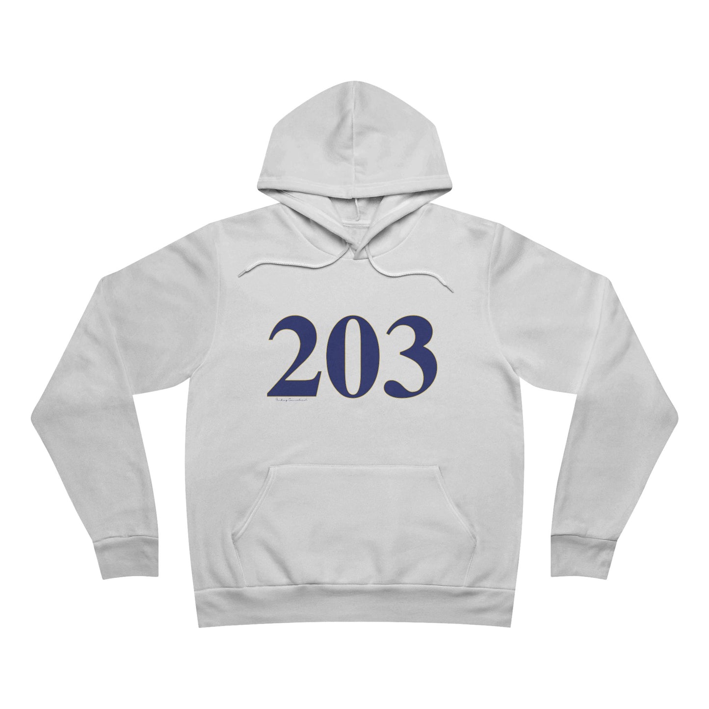 203 Unisex Sponge Fleece Pullover Hoodie
