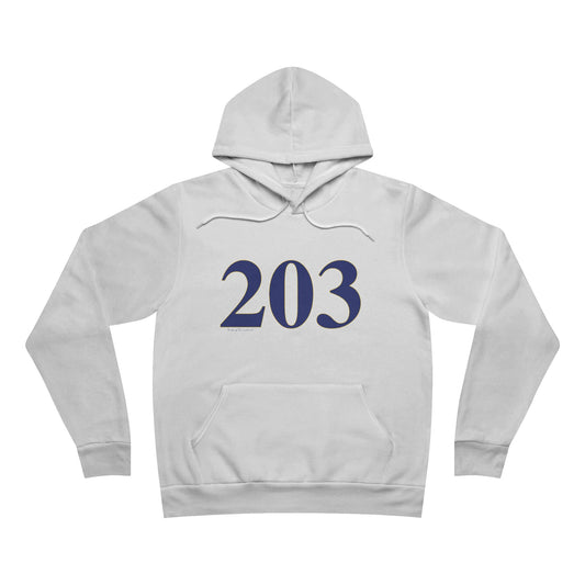 203 Unisex Sponge Fleece Pullover Hoodie